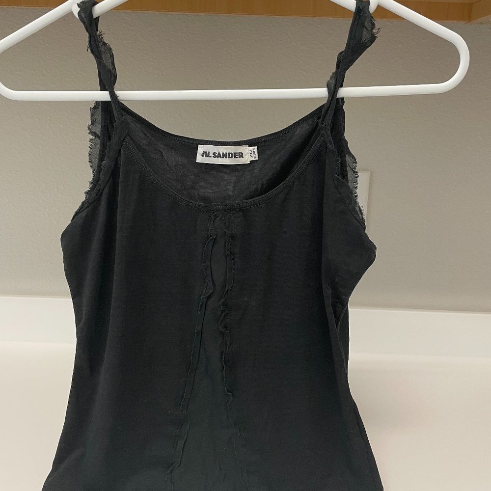 Jil Sanders Black Camisole